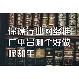 保鏢行業(yè)網(wǎng)絡(luò)推廣平臺哪個(gè)好做呢知乎