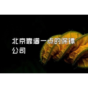 北京靠譜一點(diǎn)的保鏢公司