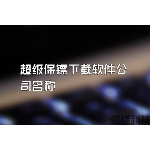 超級保鏢下載軟件公司名稱